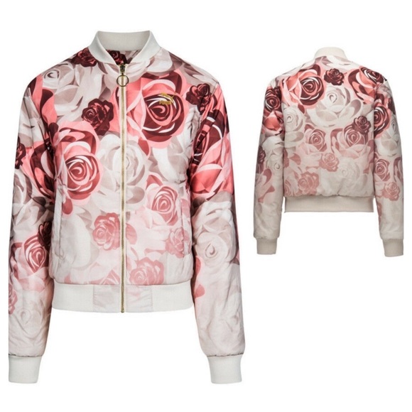 Puma Jackets & Blazers - Puma Women’s Reversible Bomber Jacket Floral SzXS
